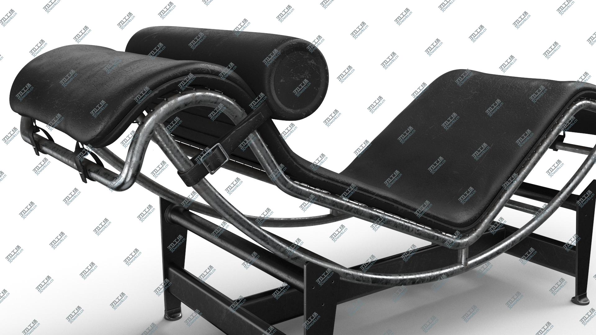 images/goods_img/2021040161/Modern Chaise Longue Dirty Black 3D model/4.jpg